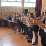 Wspólne śpiewanie pieśni patriotycznych - (8.11.2018)